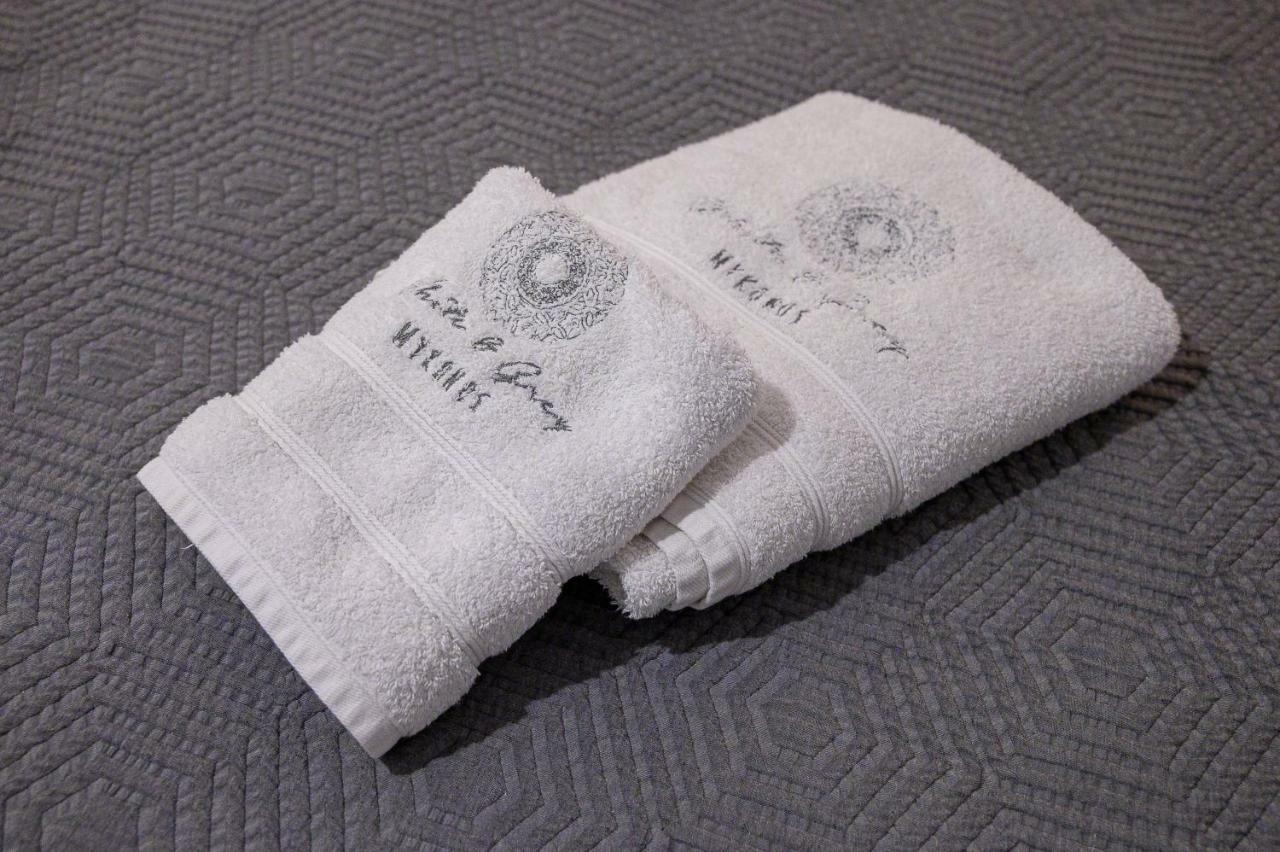 Mykonos TownWhite And Grey 2アパートメント エクステリア 写真